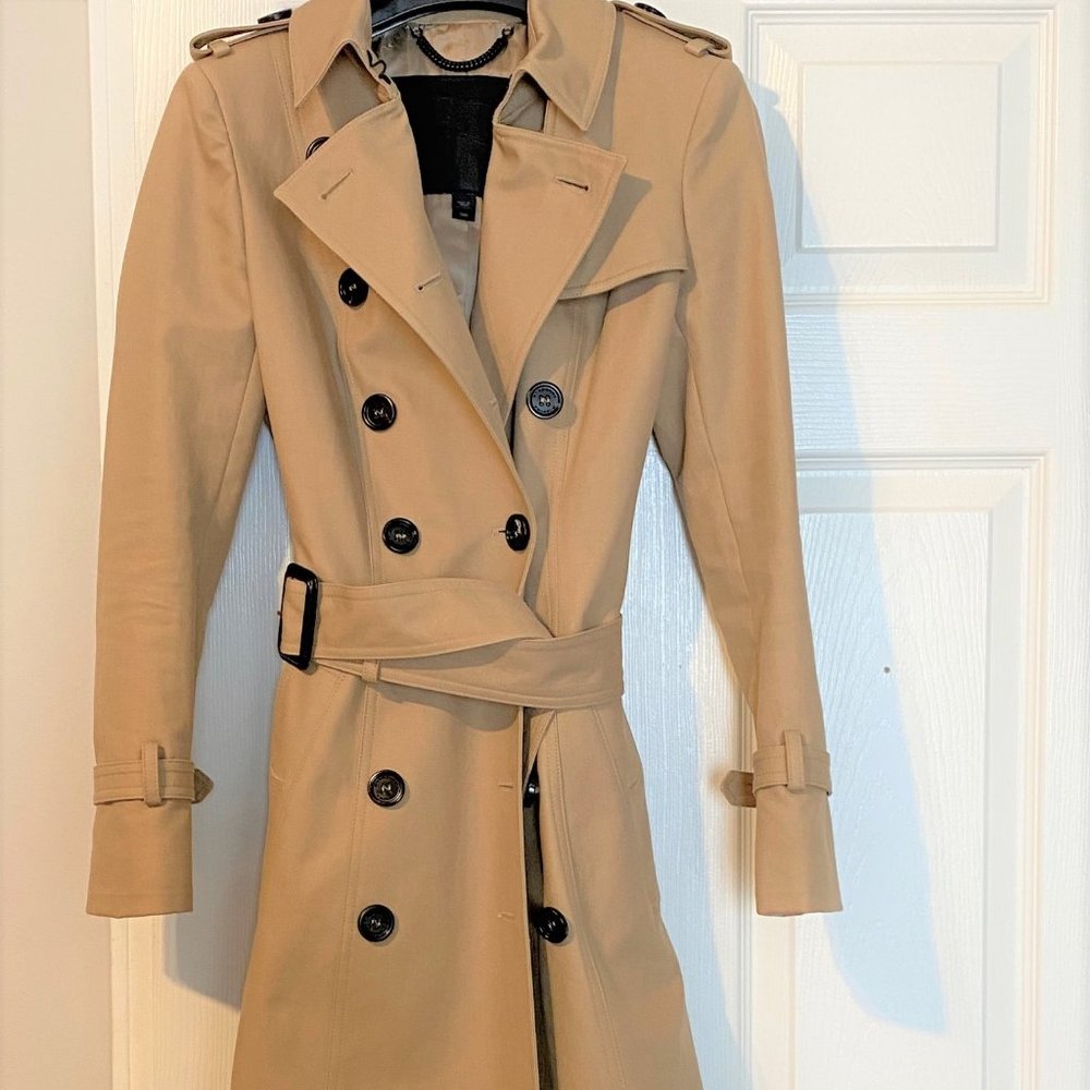 Authentic Burberry Prorsum Garbardine Coat 38